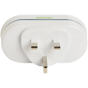 Korjo UK Double Adaptor