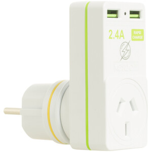 Korjo USB Europe Adaptor