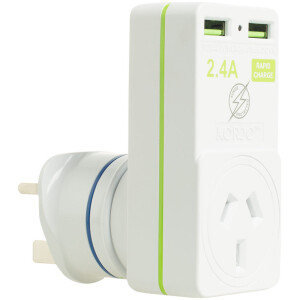 Korjo USB UK Adaptor